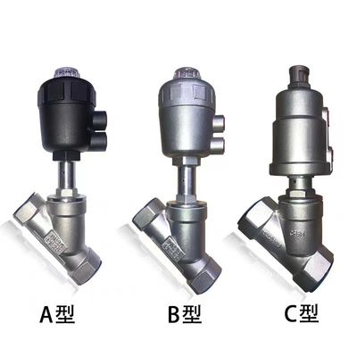 Válvula de assento de ângulo de aço inoxidável versátil 304 316 para diferentes aplicações 1/8"-4