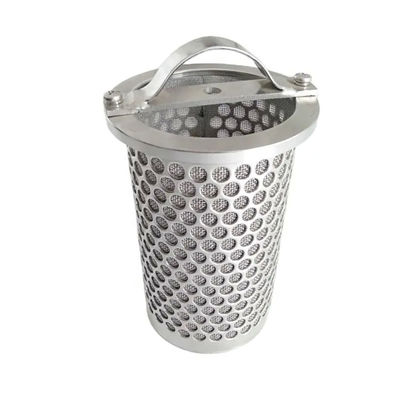 WZ Filtro de aço inoxidável para cestas de filtro industrial e suporte personalizado ODM