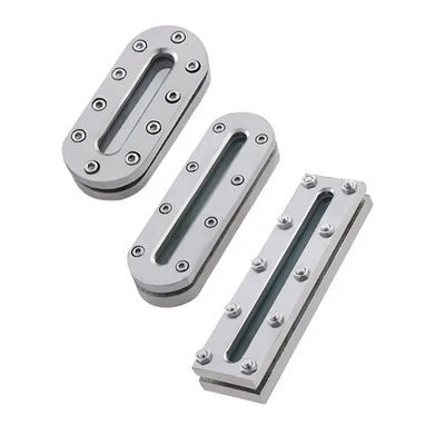 Vidro de visão de longa distância de aço inoxidável de soldagem vertical para uso industrial