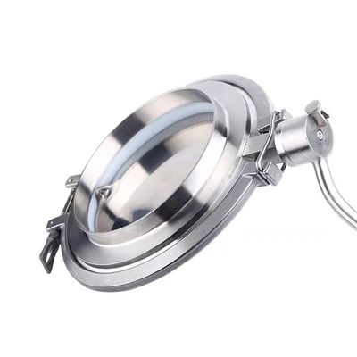 Aço inoxidável sanitário 304 316L Grampos médios ou extremidades soldadas
