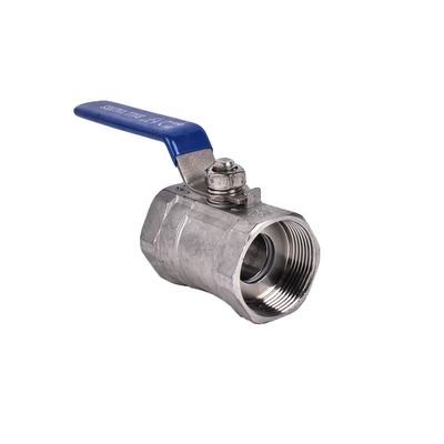 1Pc Tipo de válvula de esfera feminina roscada em DN8-DN80 Port Size com material de aço inoxidável