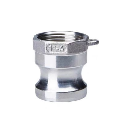 Equal WZ SS 304 316 A Tipo Adaptador de acoplamento Camlock Prateado para NPT BSP Quick Connect
