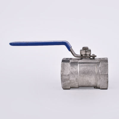 1Pc Tipo de válvula de esfera feminina roscada em DN8-DN80 Port Size com material de aço inoxidável