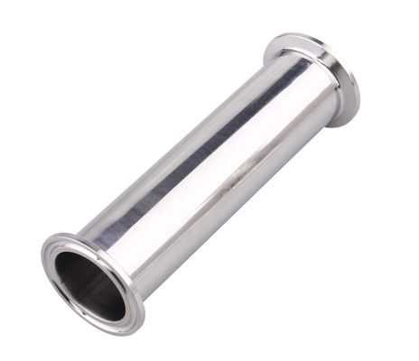Tubos de espiral sanitários de 6" de comprimento com extremidades de grampos Tubos redondos sem costura de aço inoxidável 304