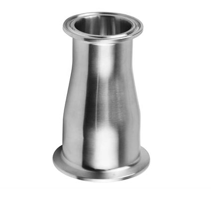 Tubos de espiral sanitários de 6" de comprimento com extremidades de grampos Tubos redondos sem costura de aço inoxidável 304
