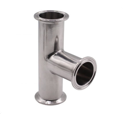 Tubos de espiral sanitários de 6" de comprimento com extremidades de grampos Tubos redondos sem costura de aço inoxidável 304