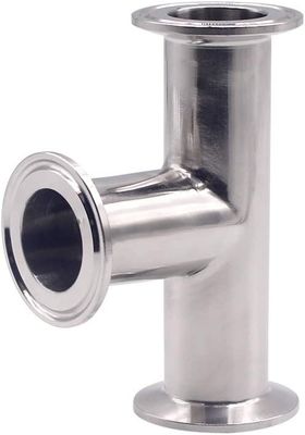 Tubos de espiral sanitários de 6" de comprimento com extremidades de grampos Tubos redondos sem costura de aço inoxidável 304
