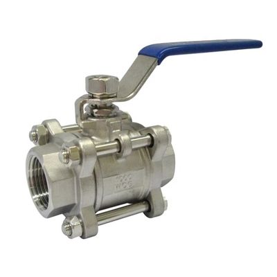1.0''-6.0" Port Size Mirror Polished Thread Ball Valve de aço inoxidável para água