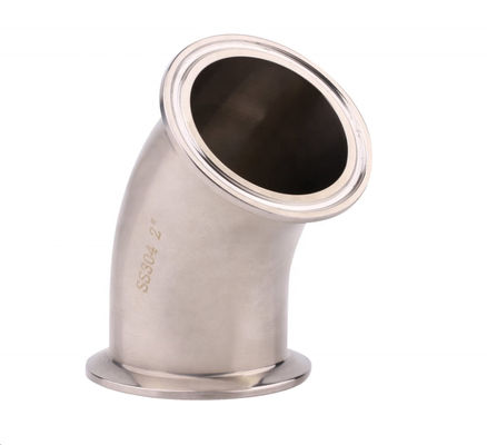 Tubos de espiral sanitários de 6" de comprimento com extremidades de grampos Tubos redondos sem costura de aço inoxidável 304