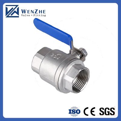 1.0''-6.0" Port Size Mirror Polished Thread Ball Valve de aço inoxidável para água