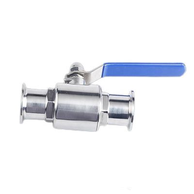 1''-8'' válvula de esferas de aço inoxidável Ss 304 316 sanitária de tri-clamp com desenho