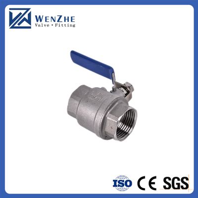 1.0''-6.0" Port Size Mirror Polished Thread Ball Valve de aço inoxidável para água