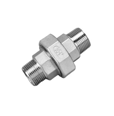 Acero inoxidável 304 Acessórios roscados União de roscas masculinas MM União masculina/masculina para uso doméstico