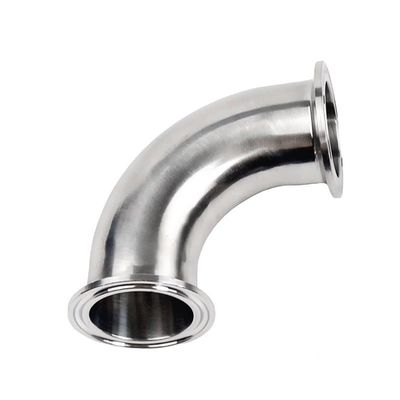 DN20-DN300 aço inoxidável sanitário 304/316 tri-clampada 90 graus cotovelo e durabilidade