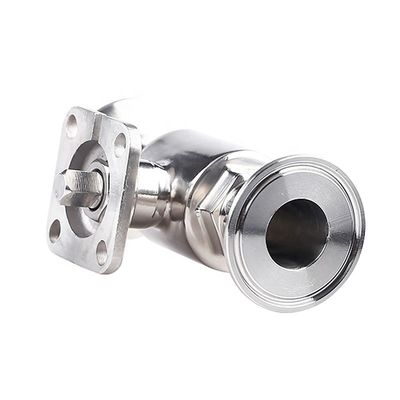Ss 304 316 válvula de aço inoxidável de plataforma alta válvula de esferas de tri-clamp para tubulação