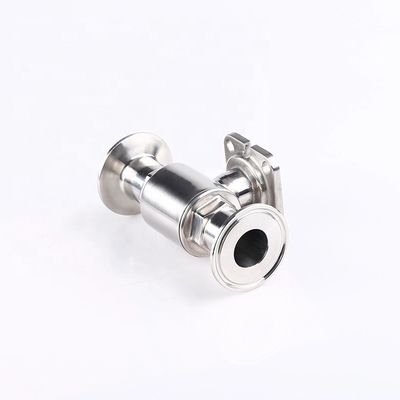 Ss 304 316 válvula de aço inoxidável de plataforma alta válvula de esferas de tri-clamp para tubulação