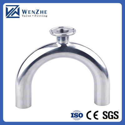 Aplicação padrão 4 Way Cross Clamp 1.5 "Tri-clamps Sanitary Fitting de aço inoxidável 304