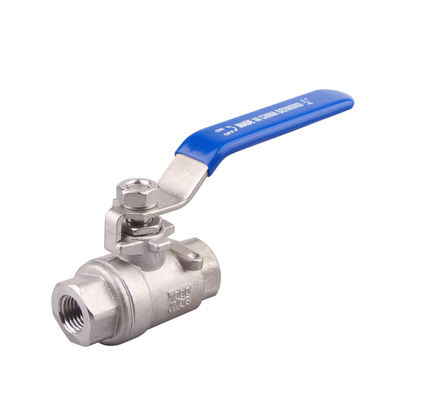Mini válvula de bola de aço inoxidável de 1/4 de polegada NPT Thread Homem padrão ou suporte personalizado