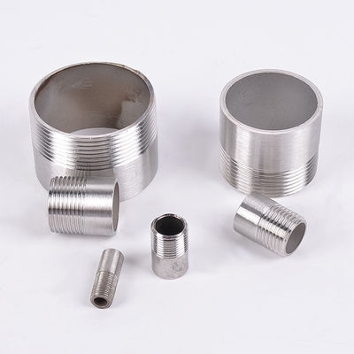 201 304 NPT Tubo de linha de filamento de ferrule único masculino para uso sanitário geral