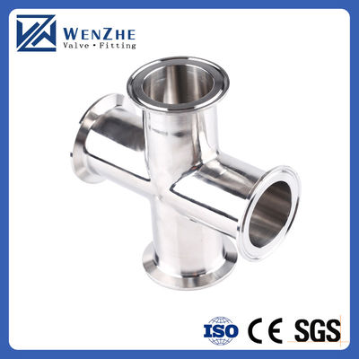 1.5" Tri-clamps aço inoxidável 304 sanitário de fixação de 3-Way Clamp Tee para 38mm tubo OD