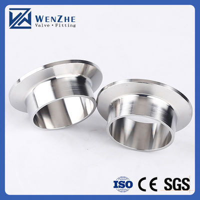 Tubo de rosca feminino higiênico personalizado ajustado a uma ferrule de 2,5 polegadas TRI CLAMP OD 77mm