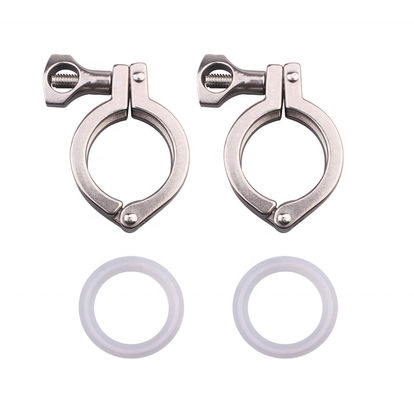 304 aço inoxidável single pin heavy duty tri clamp com fio feminino de Wenzhe