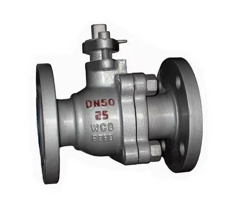 PN20 PN50 Válvula de esfera de extremo de flange de aço inoxidável 304 316 CF8 CF8M para indústria química