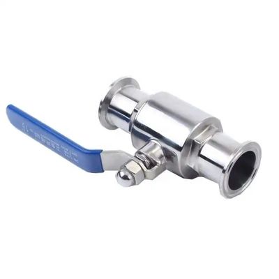 Suporte OEM SS304 1/4''-4.0'' Homebrew Tri-Clamp Balão Valve de aço inoxidável Valve sanitária
