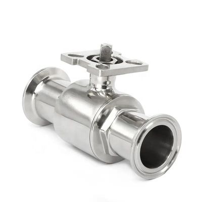 Suporte OEM SS304 1/4''-4.0'' Homebrew Tri-Clamp Balão Valve de aço inoxidável Valve sanitária