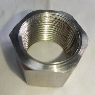 Acoplador HEX de tubulação NPT feminino para meios de água e ligação de porta