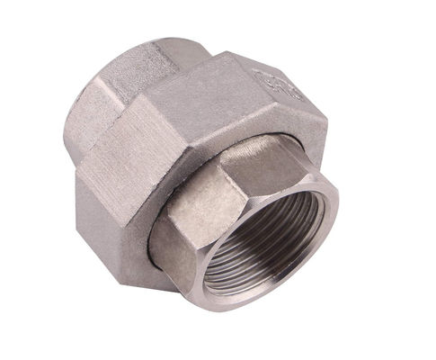 Acoplador HEX de tubulação NPT feminino para meios de água e ligação de porta