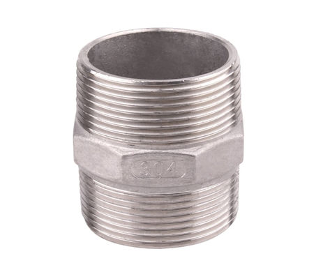 Acoplador HEX de tubulação NPT feminino para meios de água e ligação de porta