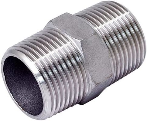 Acoplador HEX de tubulação NPT feminino para meios de água e ligação de porta