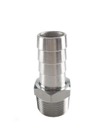 Linhas de tubulação Conectar com DIN Standard tubulação de aço inoxidável mamilo macho casting mamilo