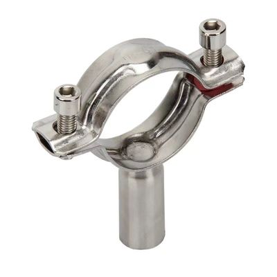 WZ Sanitário SS 304 316 Single Pin Clamp Tri Clamp Fittings Pipe Hanger Pipe Holder 1/8"--4