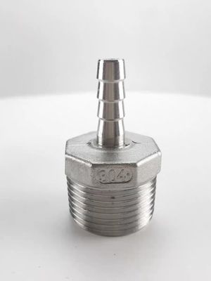 Linhas de tubulação Conectar com DIN Standard tubulação de aço inoxidável mamilo macho casting mamilo