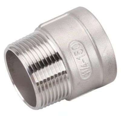 1'-8'' tubos de aço inoxidável adaptador de redução 1/8" NPT masculino x 1/4" NPT feminino