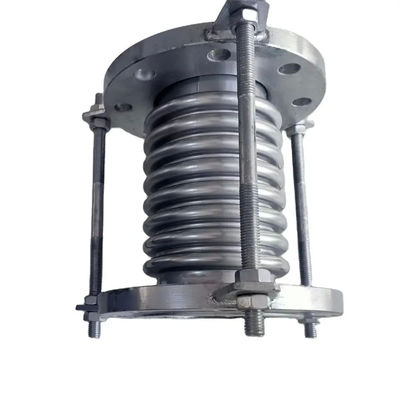 Aço inoxidável 304 Conexão de flange Junta de expansão telescópica para compensador de Bellow