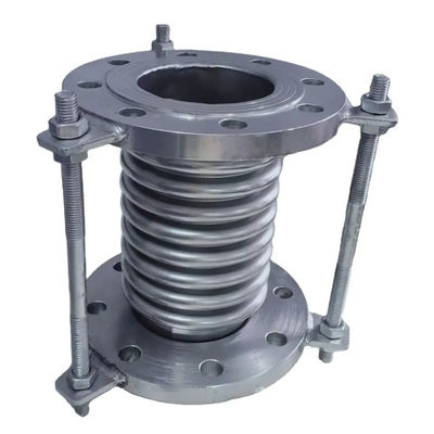 Aço inoxidável 304 Conexão de flange Junta de expansão telescópica para compensador de Bellow
