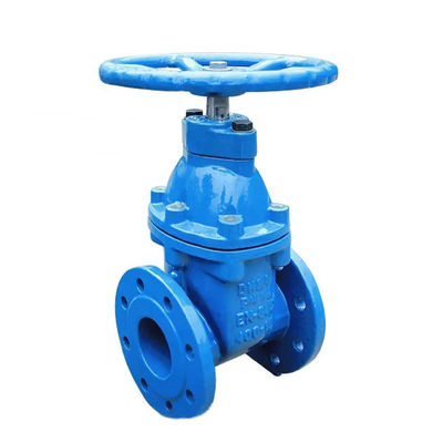 Válvula de porta de estaca de 400 mm padrão de vedação dura para industrial