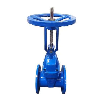 Válvula de porta de aço inoxidável resistente 301/304/316 com fuso de extensão e haste ascendente