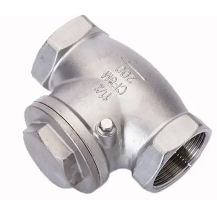 Código de cabeça cilíndrica 316 de aço inoxidável 201 304 válvula de controlo Npt Bsp carga de mola do fio