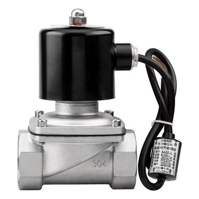 Valva de solenoide de aço inoxidável 304 316L