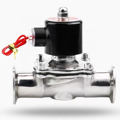 Valva de solenoide de aço inoxidável 304 316L
