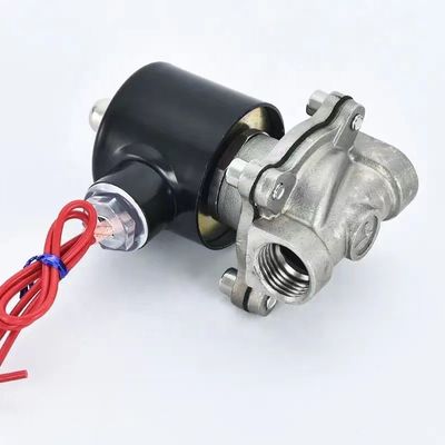 Valva de solenoide de aço inoxidável 304 316L