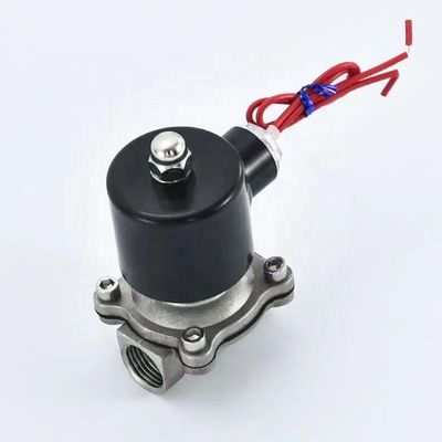 Valva de solenoide de aço inoxidável 304 316L