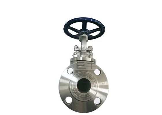 PN16 Válvula globular de aço inoxidável tipo S de temperatura média para controlo de fluxo de carga leve