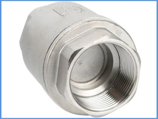H12W-16P válvula de verificação vertical de mola para porta de fio de aço inoxidável de tamanho múltipla personalizada