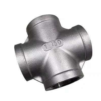 Acero inoxidável 3/4 "Feminino 4 Way Cross Cast Pipe Fitting Coupling para conexão