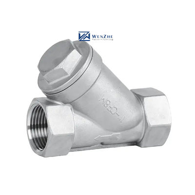 BSP Conexão feminina com rosca SS316 304 201 CF8M Filtro de filtro tipo Y npt bspp